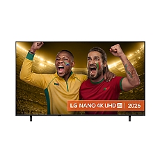 LG 75NU850B3LA, 75" 4K Ultra HD Smart TV, 3840x2160, DVB-T2/C/S2, Alpha 7 AI Processor, HDR10 / HLG, webOS 26 ThinQ, VRR / ALLM / HGiG, 4K Super Upscaling, WiFi 5, Voice Controll, Bluetooth 5.3, AirPlay 2, LAN, CI, HDMI eARC,AI Sound Pro, Google Cast,