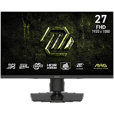 MSI MAG 272PF X24 Gaming Monitor, 27" 240Hz, FHD (1920x1080) 16:9, Rapid IPS, 0.5ms, 300nits, 1000:1, 178/178, AMD FreeSync Premium, HDR Ready, Adjustable stand, Speakers, 1x DP, 2x HDMI, 1x Headphone out, 3Y Warranty