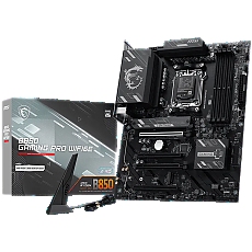 MSI B850 GAMING PRO WIFI6E, ATX, Socket AM5, 4x DDR5 Dual Channel up to 8200(OC)MHz, 4x PCIe x16 slot, 2x M.2 slot, 4x USB 5Gbps, 3x USB 10Gbps, 1x USB 10Gbps Type-C, HDMI, DP, 7.1 HD Audio, 2.5G LAN, WiFI 6E, BT, 3Y