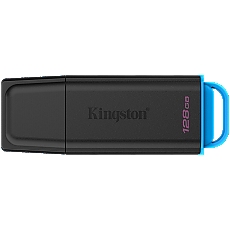 KINGSTON 128GB Portable USB 3.2 Gen 1 DataTraveler Exodia Black/Blue
