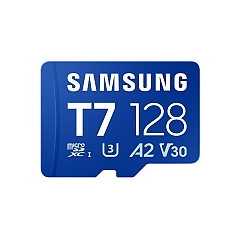 Samsung 128GB micro SD Card T7 UHS-I Transfer Speed up to 170MB/s Class 10 U3 V30 A2