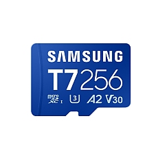 Samsung 256GB micro SD Card T7 UHS-I Transfer Speed up to 170MB/s Class 10 U3 V30 A2