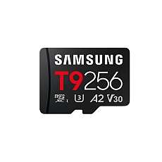Samsung 256GB micro SD Card T9 UHS-I Read 200MB/s - Write 130MB/s Class 10 U3 V30 A2