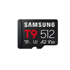 Samsung 512GB micro SD Card T9 UHS-I Read 200MB/s - Write 130MB/s Class 10 U3 V30 A2