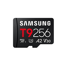 Samsung 256GB micro SD Card T9 UHS-I Read 200MB/s - Write 130MB/s Class 10 U3 V30 A2 with USB Reader