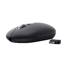 TRUST Seron Slim Multi-Wireless Hyperscroll Mouse Black