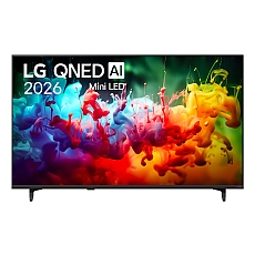 LG 43QNED70B3C, 43" 4K QNED MiniLED Smart TV, 3840x2160, DVB-T2/C/S2, Alpha 7 AI Processor, HDR10 / HLG, webOS 26 ThinQ, VRR / ALLM / HGiG, 4K Super Upscaling, WiFi 5, Bluetooth 5.3, AirPlay 2, LAN, CI, HDMI, AI Sound Pro, Google Cast, 2 pole Stand
