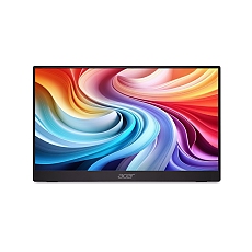 Acer PM161QB1bmiuux, 15.6'' IPS, FHD (1920x1080), Portable, AdaptiveSync, 60Hz, 4ms (GTG), 100M:1, 250 nits, 1x HDMI 1.4, 2x USB Type-C, Audio Out, 2x1W Speakers, BlueLightShield, Kickstand, VESA, Black