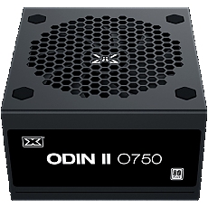 Xigmatek Odin II 750W (Black, AC 230V, DF APFC, Black Cable, 80PLUS, 120mm Fan, EU Power Cord, Color Box)