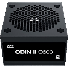 Xigmatek Odin II 600W (Black, AC 230V, DF APFC, Black Cable, 80PLUS, 120mm Fan, EU Power Cord, Color Box)