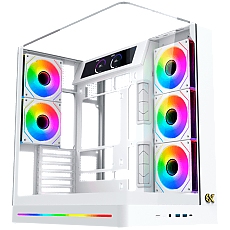 9" LCD Screen Kit - White EN48685 (WH,For Pano II Series White Chassis,Magnetic Bracket,HDMI & USB Cable,Brown Box)