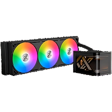 Connect Ultra 360 EN48371 (BK,AIO Liquid Cooler,Curved OLED Pump Head,ARGB PWM Fan,Mini ARGB Controller)