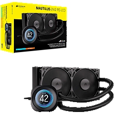 CORSAIR NAUTILUS 240 LCD, 240mm Radiator, Liquid CPU Cooler