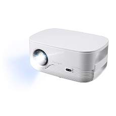 AOPEN Projector QF81 (powered by Acer), portable, LCD, FHD (1920x1080), 13 000 LED Lumens (800 ANSI), 1 000:1, 1.1x, HDMI 1.4, DC Out (5V/0.5A), USB (Type A), Speaker 2x5W, PC Audio 3.5mm, BT In/Out, Smart Projector, WiFi Dongle, 2 kg, White, 2Y