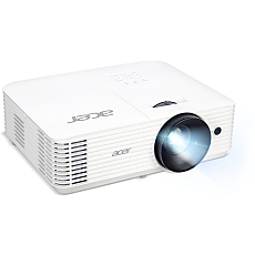 Acer Projector H5386BDi, DLP, WXGA (1280x720), 5000 ANSI Lumens, 20 000:1, 1.1x, 3D ready, 24/7 opertion, HDMI 1.4, VGA, DC Out(5V/1.5A, USB Type A), RS-232, RCA, Audio in/out, Wireless dongle included,Bluelight Shield, Speaker 3W, Bag, 2.75kg, 2?, White