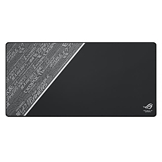 Asus ROG Sheath BLK LTD with extra-large, gaming-optimized cloth surface, anti-fraying stitched frame, and non-slip rubber base,Black