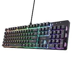 TRUST GXT 871 Zora Mechanical Gaming Keyboard - Black US