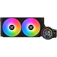 Xigmatek LK Pro 240 Digital (BK AIO,Digital LCD Pump & 240mm PWM Fan,Mini ARGB Controller,Intel & AMD & 20xx)