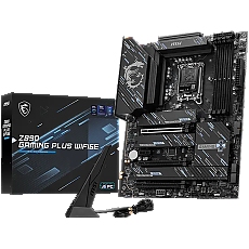 MSI Z890 GAMING PLUS WIFI6E, LGA 1851, Dual Channel DDR5 up to 9200(OC)MHz, 3x PCIe x16 slots, 4x M.2 slot, 4x USB 2.0, 2x USB 3.2 Gen 1, 1x USB 3.2 Gen 2, 1x USB 3.2 Gen 2 Type-C, 1x HDMI, 1x DP, 5Gbps LAN, WIFI6E, 7.1 Audio, 3Y