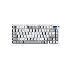 Aula геймърска механична клавиатура Wireless Gaming Mechanical Keyboard NOVA 75 - Star Vector Switch [Linear] (English US), White