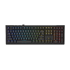 Ducky професионална геймърска механична клавиатура Professional Gaming Mechanical Keyboard One X Wireless Black - Ducky AI Switches [Linear]