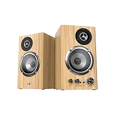 Genius тонколони Speakers 2.0 - SP-HF1812BT - 50W RMS, Bluetooth 5.3, Pine Wood
