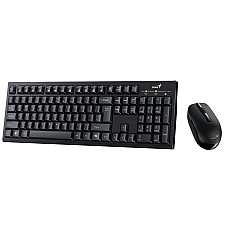 Genius клавиатура и мишка Wireless Keyboard and Mouse - KM-8101 Black - AI, BG, 2.4GHZ