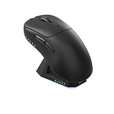 Ajazz професионална геймърска мишка AJ179 PRO - Wireless Gaming Mouse - 8K, Magnetic Charging Dock, Black Ajazz професионална геймърска мишка AJ179 PRO - Wireless Gaming Mouse - 8K, Magnetic Charging Dock, Black