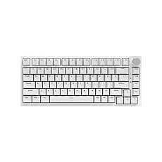 Ajazz геймърска механична клавиатура Gaming Mechanical Keyboard AK820 - Blue Switches [Tactile] (English US), White, Blue Light