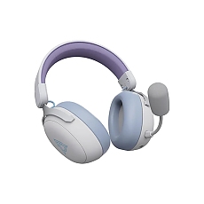 Ajazz безжични геймърски слушалки Wireless Gaming Headphones - AHM08 MAX Purple, White, Blue - Bluetooth , 2.4G Ajazz безжични геймърски слушалки Wireless Gaming Headphones - AHM08 MAX Purple, White, Blue - Bluetooth , 2.4G