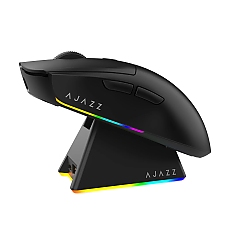 Ajazz професионална геймърска мишка AJ139 V2 MC - Wireless Gaming Mouse - 1K, Magnetic Charging Dock, Black Ajazz професионална геймърска мишка AJ139 V2 MC - Wireless Gaming Mouse - 1K, Magnetic Charging Dock, Black