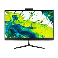 Acer Aspire C24-B, 23.8'' FHD IPS AiO 120Hz, Intel Core Ultra 5 115U (up to 4.20GHz, 10MB), 16GB DDR5 (1 slot free), 512GB SSD, no DVD, Intel UHD, HDMI, USB 3.2, USB 2.0, Type- C, RJ-45, WiFi 6, BT 5.0, Glan,Tilt, Cam+mic, KBD& Mouse USB, NO OS, Black