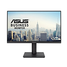 Asus VA279QGSE Business Monitor 27", IPS, Full HD, Frameless, 120Hz, Adaptive-Sync, 1ms MPRT, HDMI, DisplayPort, VGA, Low Blue Light, Flicker Free, Ergonomic Design, Wall Mountable, Black