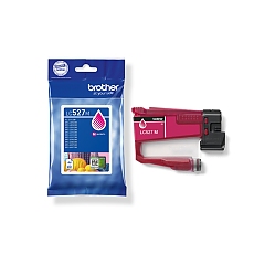Brother LC527M Magenta Ink Cartridge for MFCJ5010DW/MFCJ5110DW - 900 page yield
