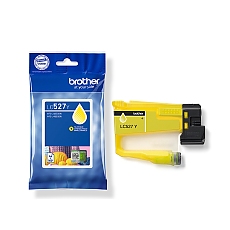 Brother LC527Y Yellow Ink Cartridge for MFCJ5010DW/MFCJ5110DW - 900 page yield
