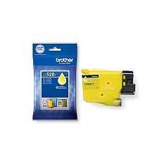 Brother LC528Y Yellow Ink Cartridge for MFCJ5010DW/MFCJ5110DW - 5000 page yield