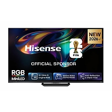 Hisense 65" UR8S, 4K Ultra HD 3840x2160, RGB Mini Led , DLED, Quantum Dot, 180Hz, IPS, HDR 10+, HLG, Dolby Vision IQ, Dolby Atmos, Smart TV,Light Sensor,WiFi 6eGHz, WiFi Direct, BT,2x10 W + 20 W + 2x5 W, Anyview Cast, 4xHDMI, 2xUSB, LAN, CI+, DVB-T2/C/S2
