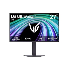 LG 27G550B-B, UltraGear 27" IPS, AG, 300Hz, 1ms GtG, 700:1, sRGB 99%, 250cd/m2, Full HD 1920x1080, HDR10, AMD FreeSync, G-SYNC Compatible, VRR, HDMI, DisplayPort, Headphone Out, Black Stabilizer,Tilt/Height/Swivel/Pivot, Black