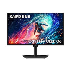 Samsung 27" LS27HG612SU Odyssey QD-OLED G6 QHD 2560x1440 0.03ms 240Hz  Glare Free Black + Logitech G102 Mouse, Lightsync RGB, 8000 DPI, 6 Programmable Buttons, Black
