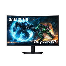 Samsung 37FG750 37" VA Odyssey G7 G75F Curved 1000R 4K 165Hz 3840x2160 1ms 60Hz DP HDMI Black + Logitech G102 Mouse, Lightsync RGB, 8000 DPI, 6 Programmable Buttons, Black