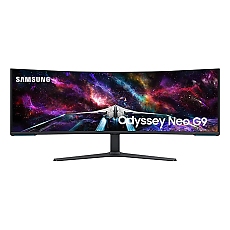 Samsung LS57CG952, 57" Odyssey Neo G95NC 57" Quantum Mini-LED Dual UHD, 7680x2160, 240Hz 1ms, HDMI, USB Hub, White/Black + Logitech G102 Mouse, Lightsync RGB, 8000 DPI, 6 Programmable Buttons, Black