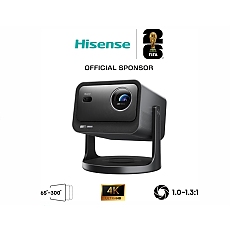 Hisense C3 Smart mini Laser Projector, 4K Ultra HD 3840x2160, 2000:1, 2500 lum, 60 Hz, Digital Zoom,Dolby Vision, HDR10+(decoding), HDR10, HLG, 2*10W, Silver