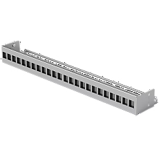 Ubiquiti UACC-Rack-Panel-Patch-Blank-24 Standalone insert that can be easily installed into an existing network equipment rack to create a clean, uniform aesthetic