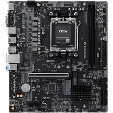 MSI PRO B850M-E EVO, mATX, Socket AM5, 2x DDR5 Dual Channel up to 8200(OC)MHz, 1x PCIe x16 slot, 1x M.2 slot, 4x USB 5Gbps, 2x USB 2.0, HDMI, VGA, 7.1 HD Audio, 2.5G LAN, 3Y