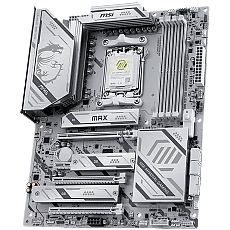MSI X870E GAMING PLUS MAX WIFI, ATX, Socket AM5, 4x DDR5 Dual Channel DDR5 up to 8200(OC)MHz, 3x PCIe x16 slot, 3x M.2 slot, 4x USB 2.0, 2x USB 5Gbps, 2x USB 10Gbps, 1x 20Gbps Type-C, 1x 40Gbps Type-C, HDMI, 7.1 HD Audio, 5G LAN, WiFI 7, BT, 3Y