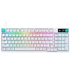 LOGITECH G316 X 98 Wired Gaming Keyboard - WHITE - US INT'L - USB - EMEA28i - 935 - TACTILE