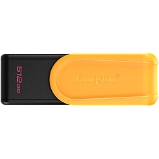 Kingston 512GB Portable USB 3.2 Gen 1 DataTraveler Exodia S (Black/Yellow)