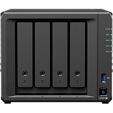 Synology DiskStation DS925+ Tower, 4-Bays 3.5'' SATA HDD/SSD, 2 x M.2 2280 NVMe SSD slot, CPU AMD Ryzen V1500B 4-core 2.2 GHz, 4 GB DDR4 ECC SODIMM, 2x RJ-45 2.5 GbE LAN Port; 2x USB 3.2; 1 xUSB Type-C expansion port; 2.26 kg; 3yr warranty