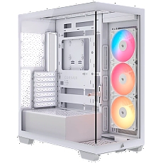 CORSAIR 3500X RSR ARGB Tempered Glass Mid-Tower, White