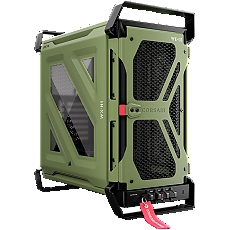 Corsair WARTHOG Performance Mid-Tower Case, Mil Green